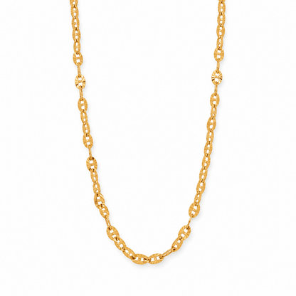 Celia Bold Sequin Chain Necklace - CLAYCALI