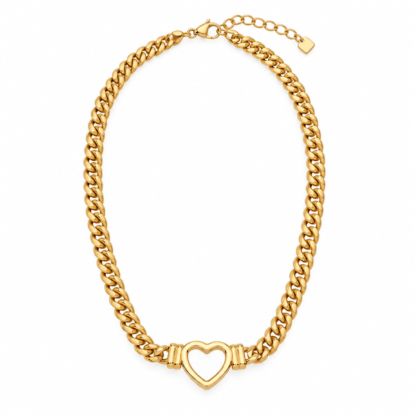 Liv Heart Chain Necklace