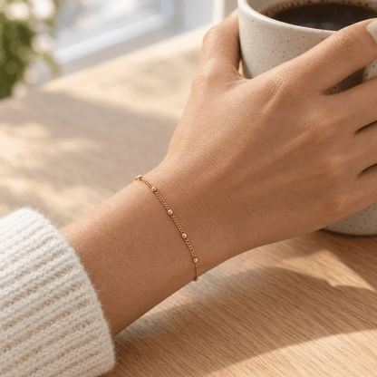 Kiki Satellite Chain Bracelet - CLAYCALI