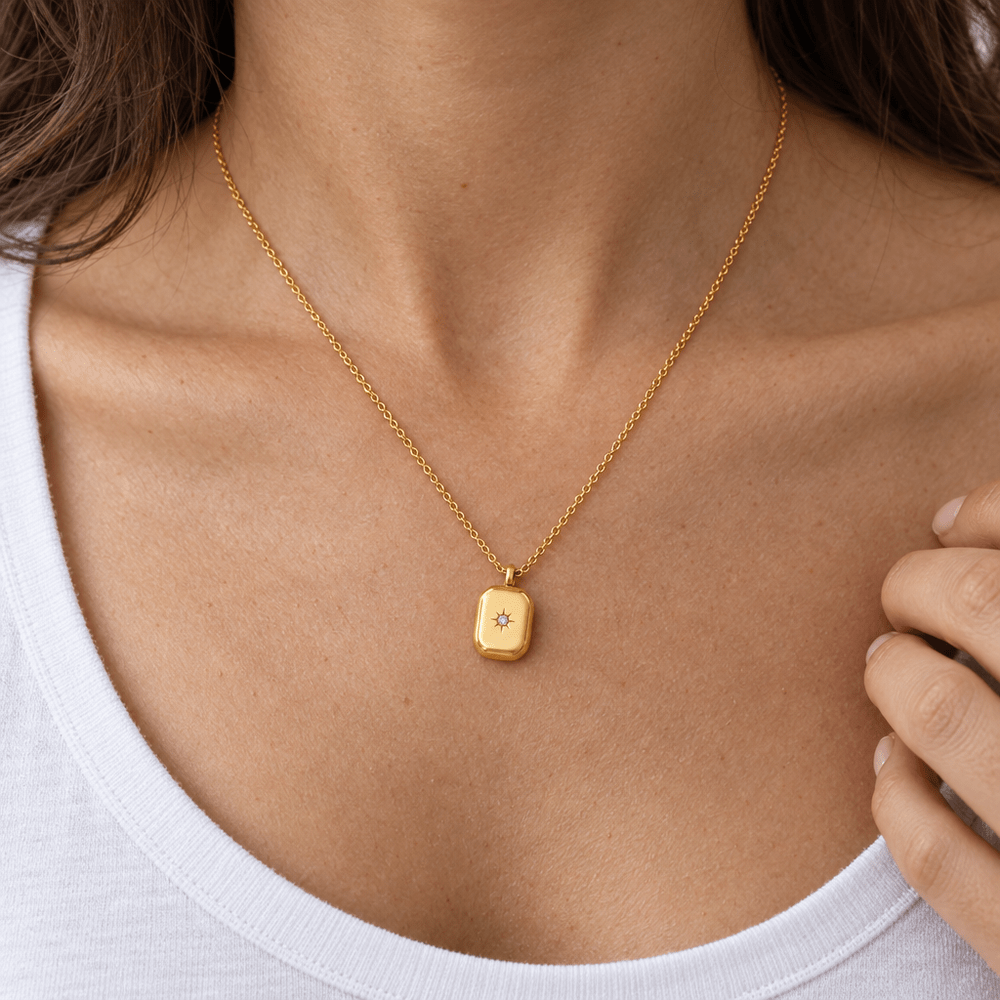 Mabel Pendant Necklace - CLAYCALI