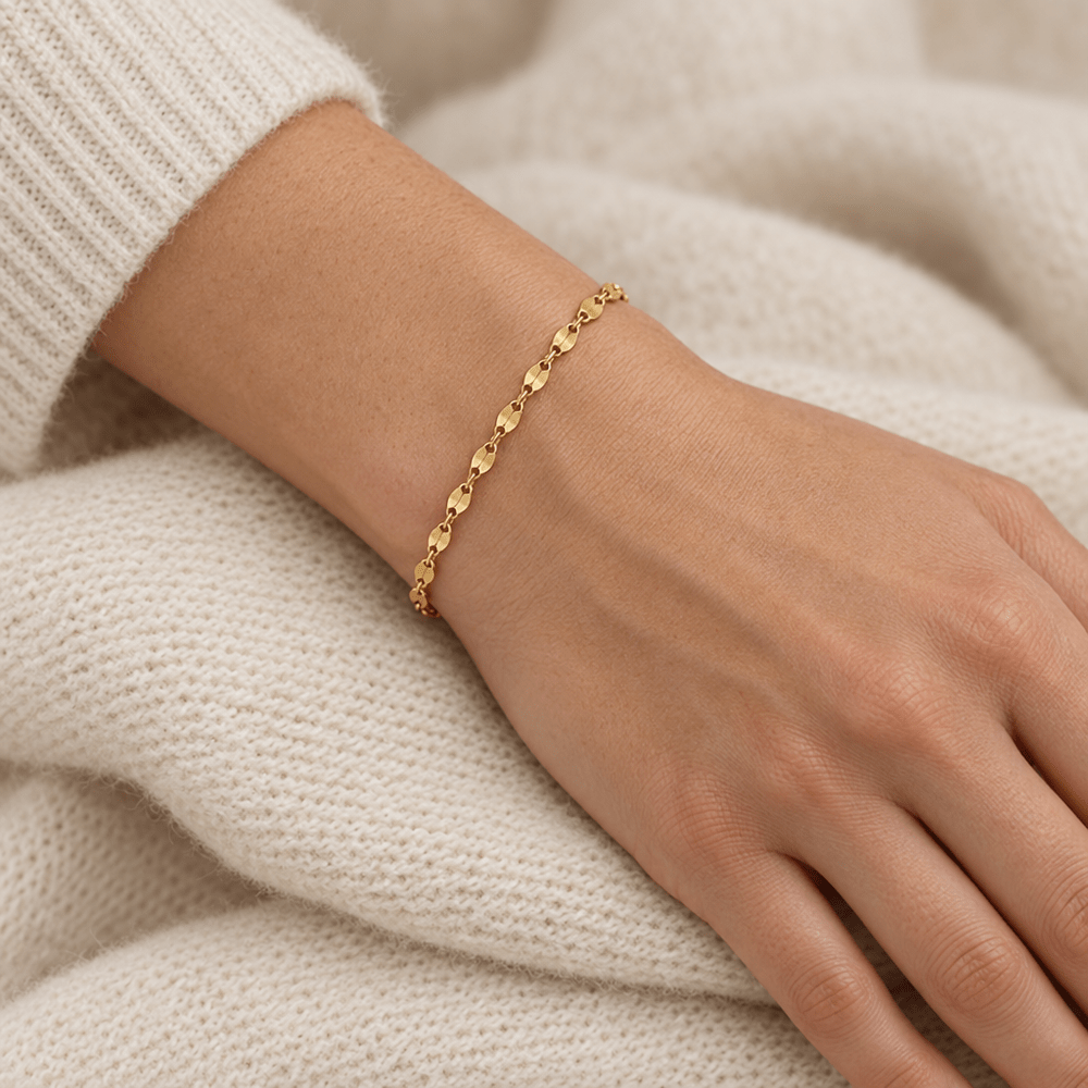 Wendy Petal Link Bracelet - CLAYCALI