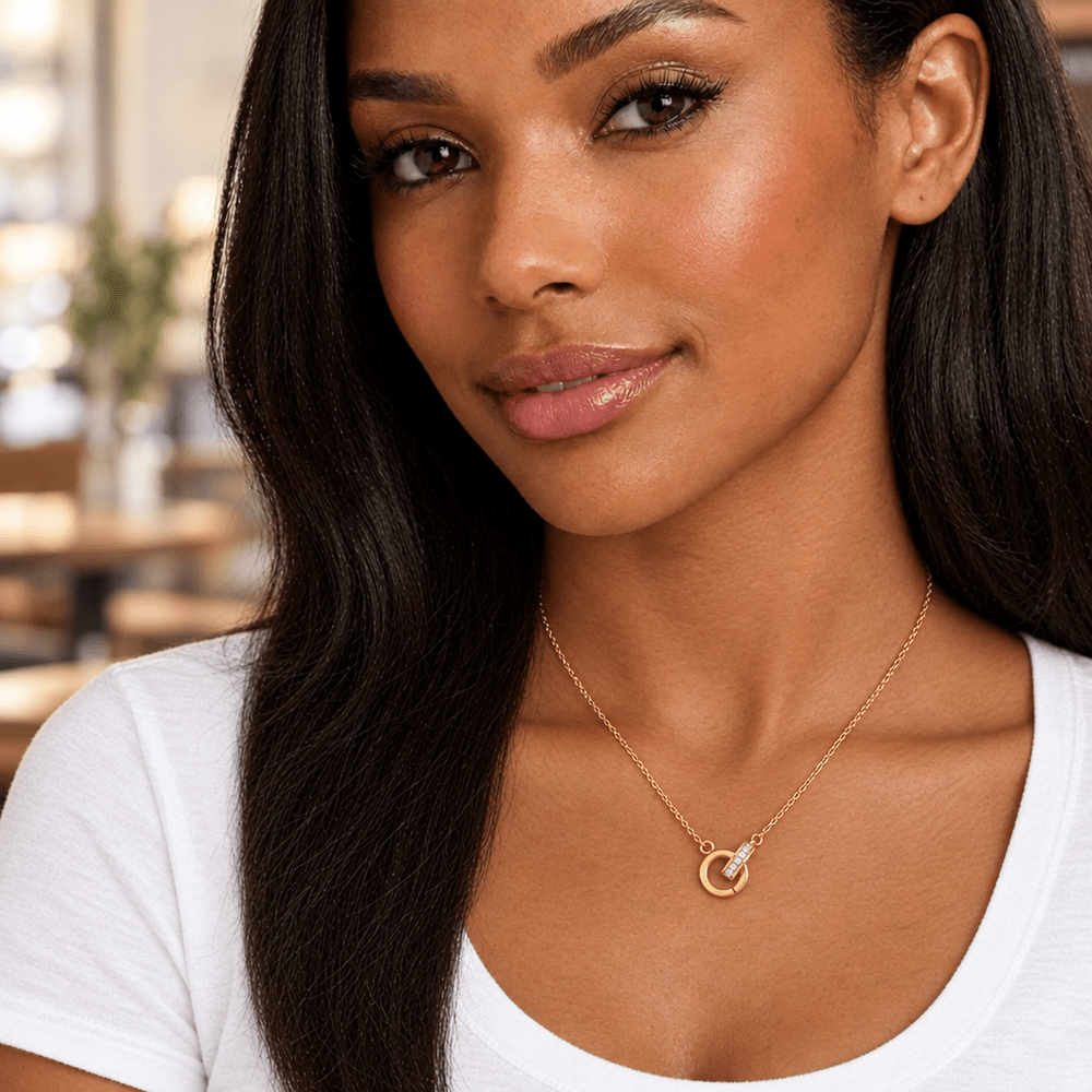 Selena Interlinked Necklace - CLAYCALI