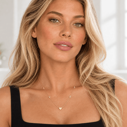Ava Multi Initial Necklace - CLAYCALI
